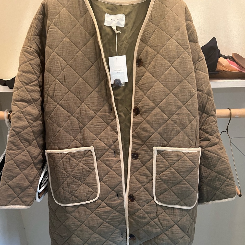 Amente quilted coat
